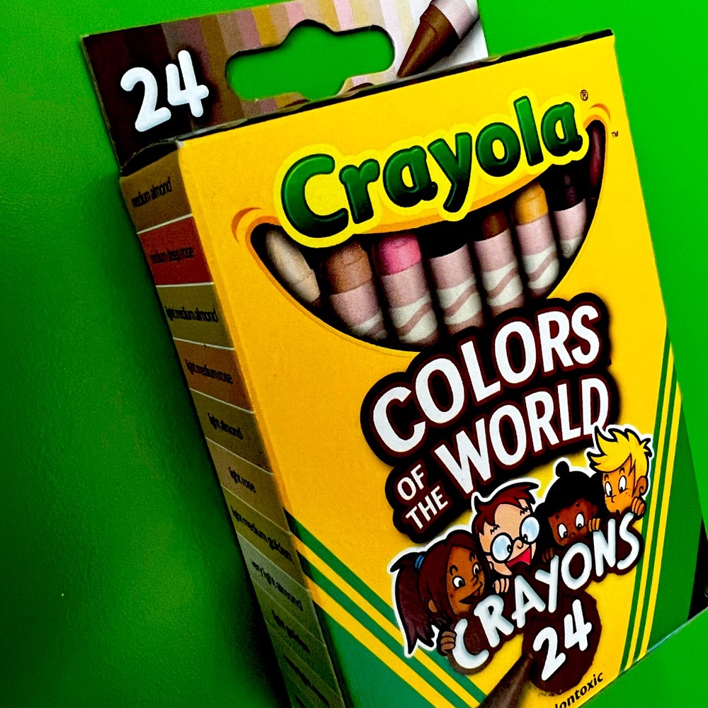 Crayola Crayons colors of the world multi skin shades assortment set new in Box